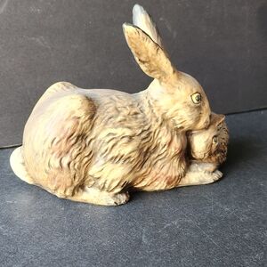 Goebel Brown Ceramic Rabbit Figurine 1978